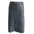 Trina Office Elegant High Waist Leather Casual Skirt - Vestir en Moda