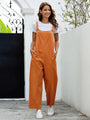 Valentina Women Solid Color The Overalls Jumpsuits - Vestir en Moda