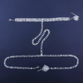 Vannessa Body Chain Sexy Rhinestone Sexy Necklace Jewelry - Vestir en Moda