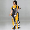 Velia Plus Size Women Jumpsuits Half Sleeve - Vestir en Moda