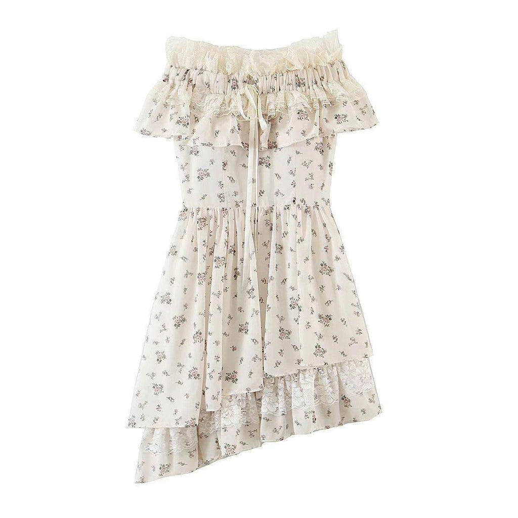 Vetty Summer Vietnam Brand Fresh Sweet Floral Dresses - Vestir en Moda