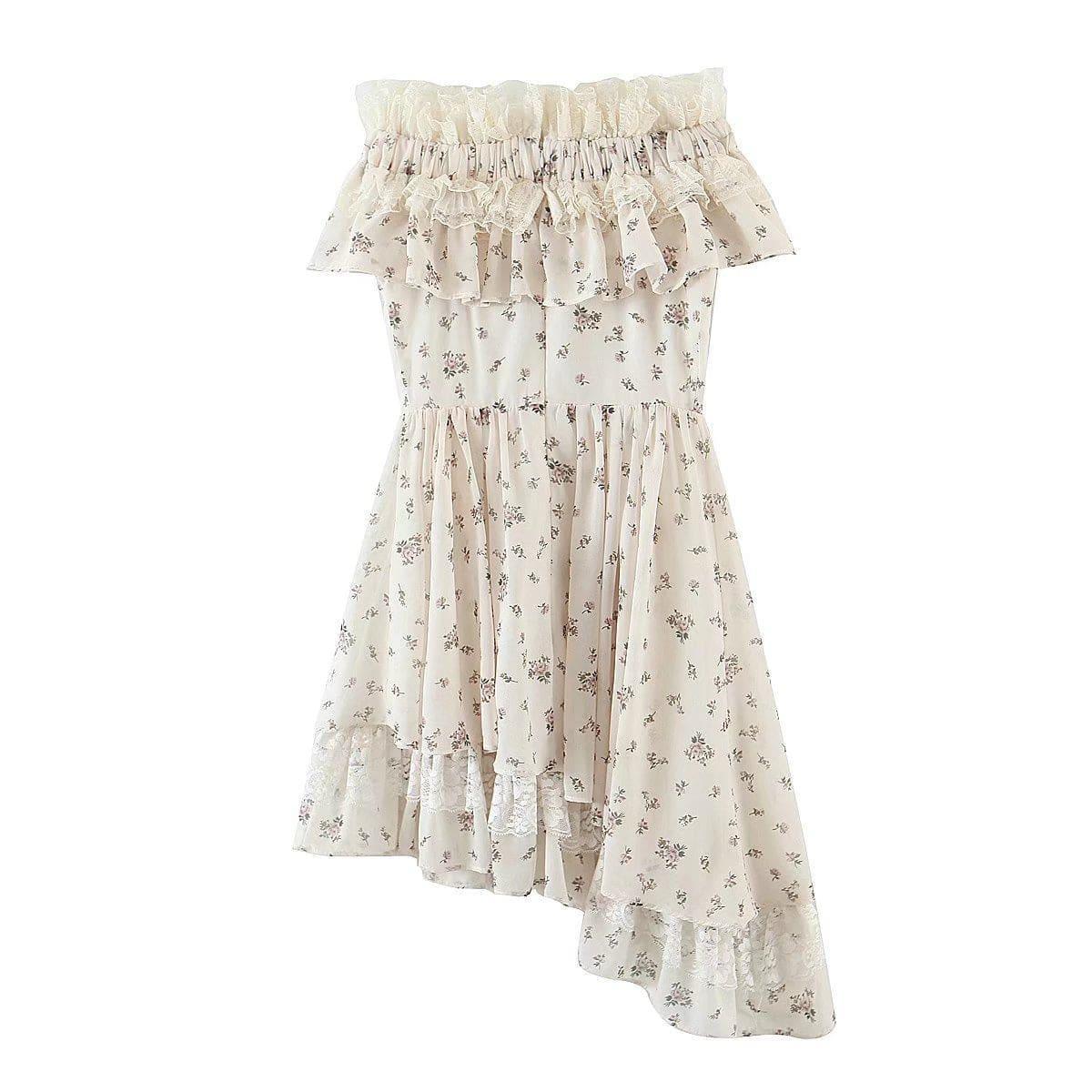 Vetty Summer Vietnam Brand Fresh Sweet Floral Dresses - Vestir en Moda