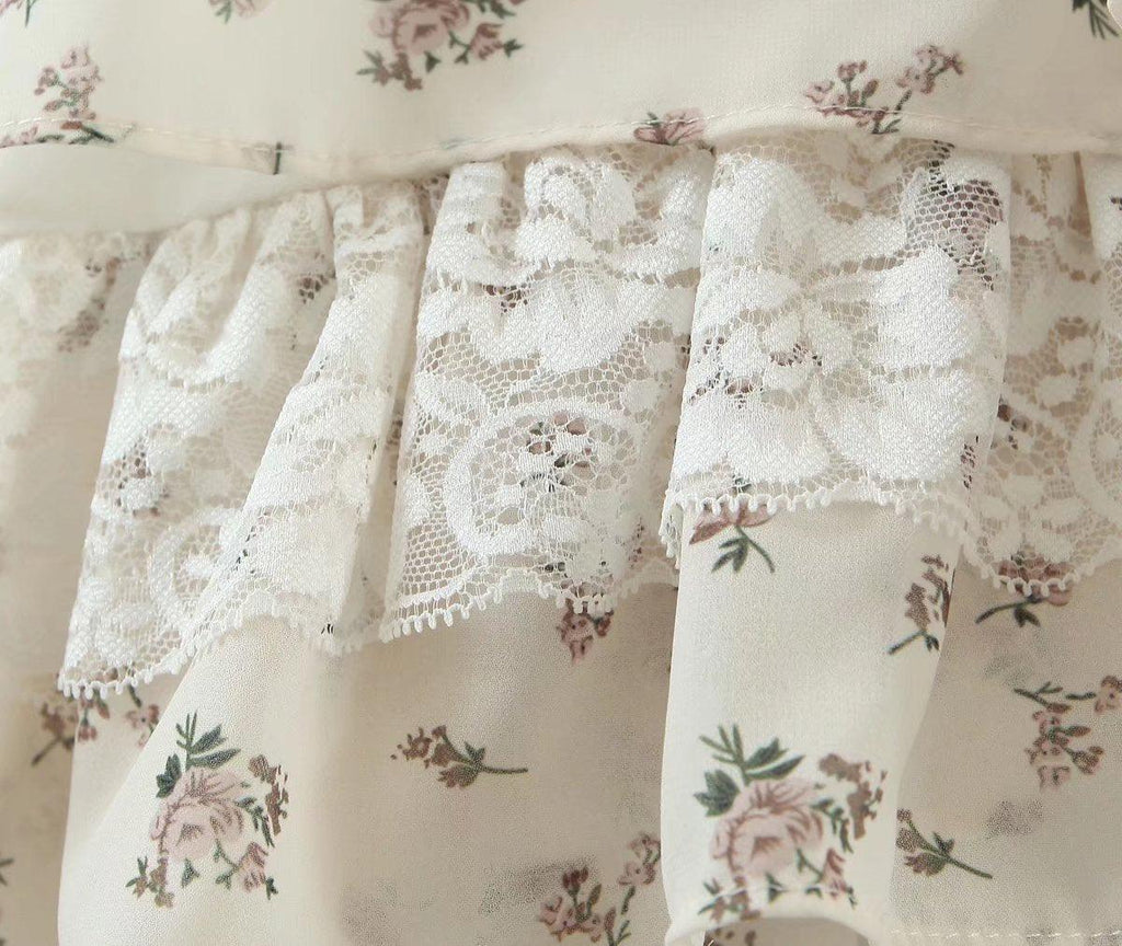 Vetty Summer Vietnam Brand Fresh Sweet Floral Dresses - Vestir en Moda