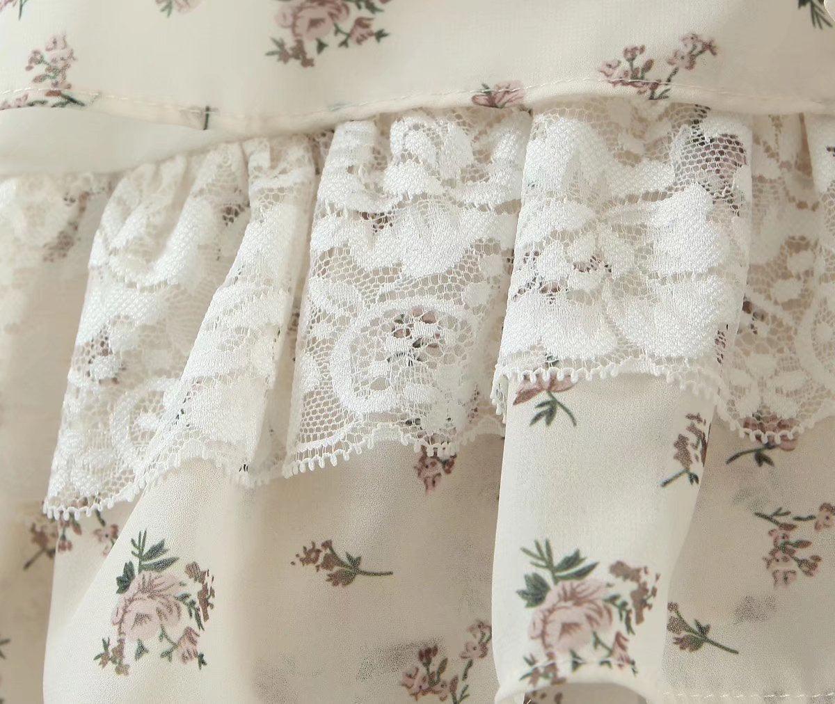 Vetty Summer Vietnam Brand Fresh Sweet Floral Dresses - Vestir en Moda