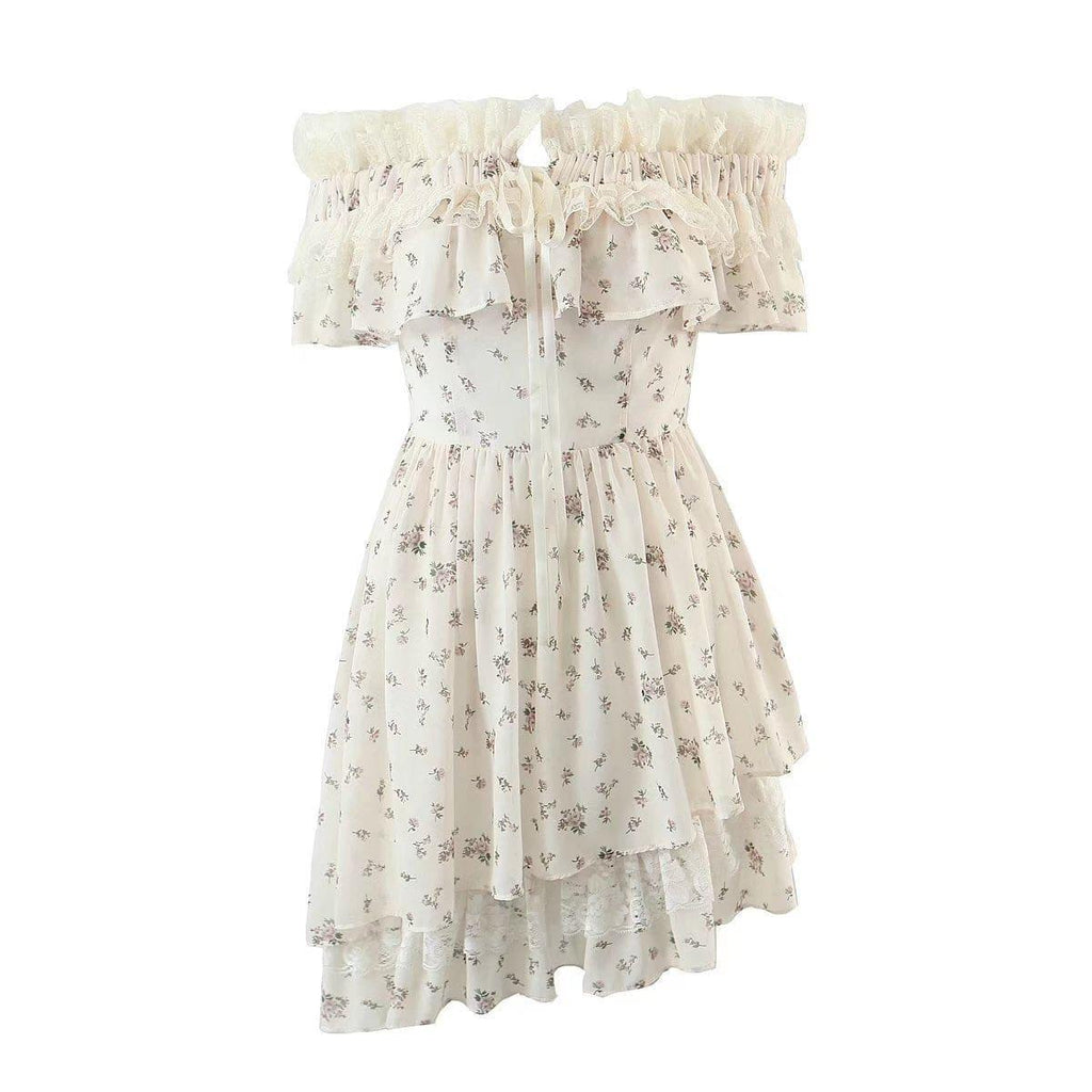 Vetty Summer Vietnam Brand Fresh Sweet Floral Dresses - Vestir en Moda