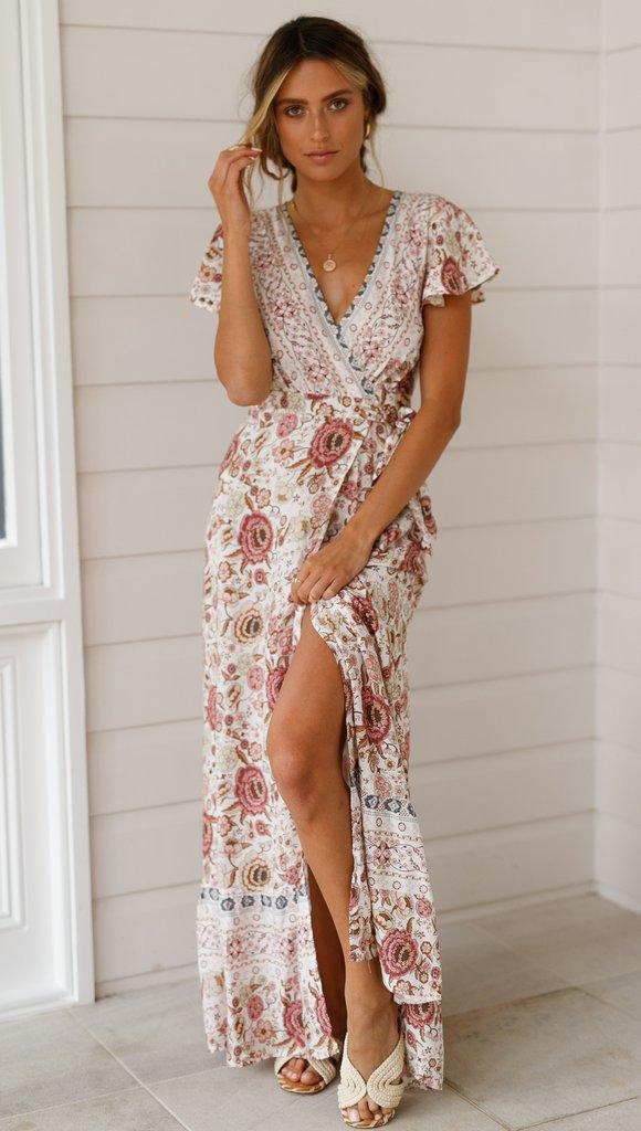 Victoria Summer Casual Holiday Floral Sexy Women Clothing Dresses - Vestir en Moda