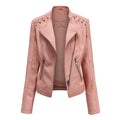 Vilma Women Short High Quality Leather Jacket - Vestir en Moda