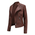 Vilma Women Short High Quality Leather Jacket - Vestir en Moda