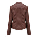 Vilma Women Short High Quality Leather Jacket - Vestir en Moda
