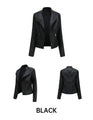 Vilma Women Short High Quality Leather Jacket - Vestir en Moda