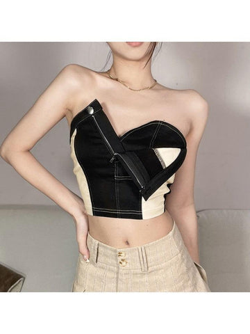 Wanda Sexy Style Irregular Top