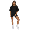 Willa Solid Color Short Sleeve Round Neck Urban Casual Set - Vestir en Moda