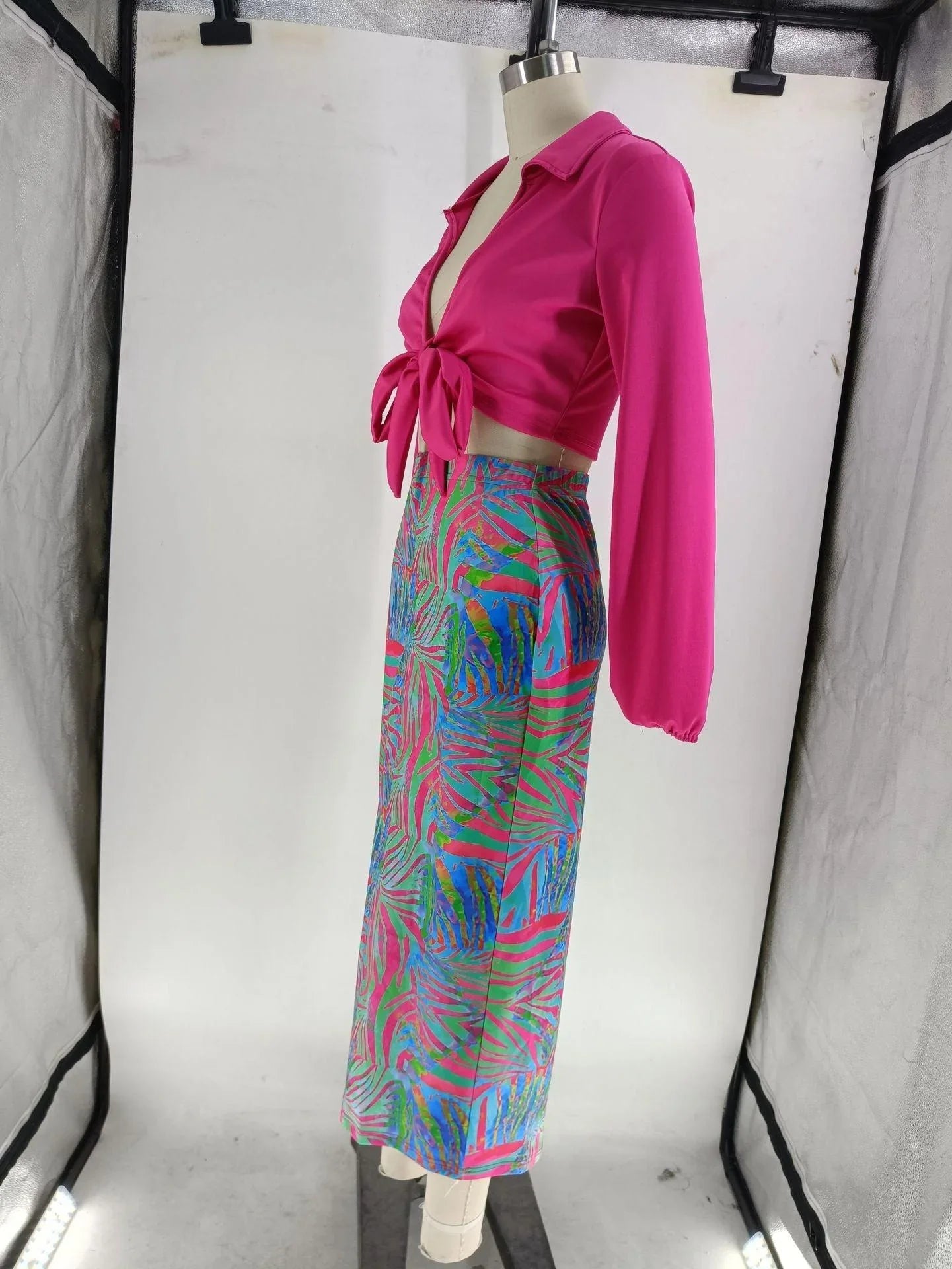 Willow Plus Size Young Hip Bag Collared Outfit - Vestir en Moda