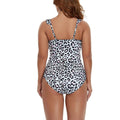 Wilnea Plus Size Print Sling Flying Edge Siamese Swimsuit - Vestir en Moda
