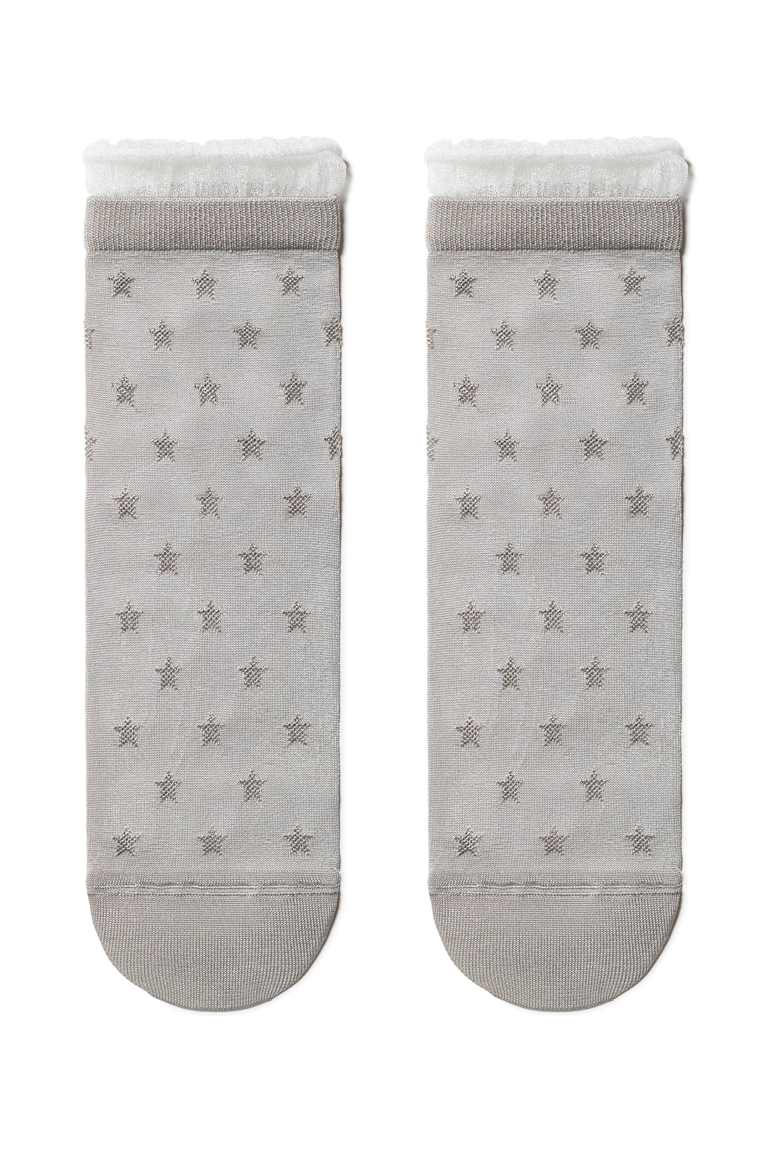 Conte Socks Classic - 491 Decorative Transparent Mesh