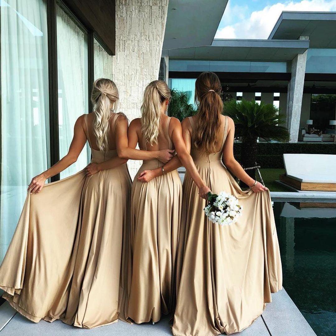 Yazmin Women Sexy Neck Sleeveless Dresses - Vestir en Moda