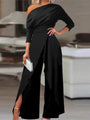 Yobeidda Elegant for Women Spring New Sexy Slit Jumpsuits - Vestir en Moda