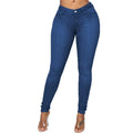 Zuri Elastic Required Fashion Wear High Rise Jeans Plus Size Denim - Vestir en Moda
