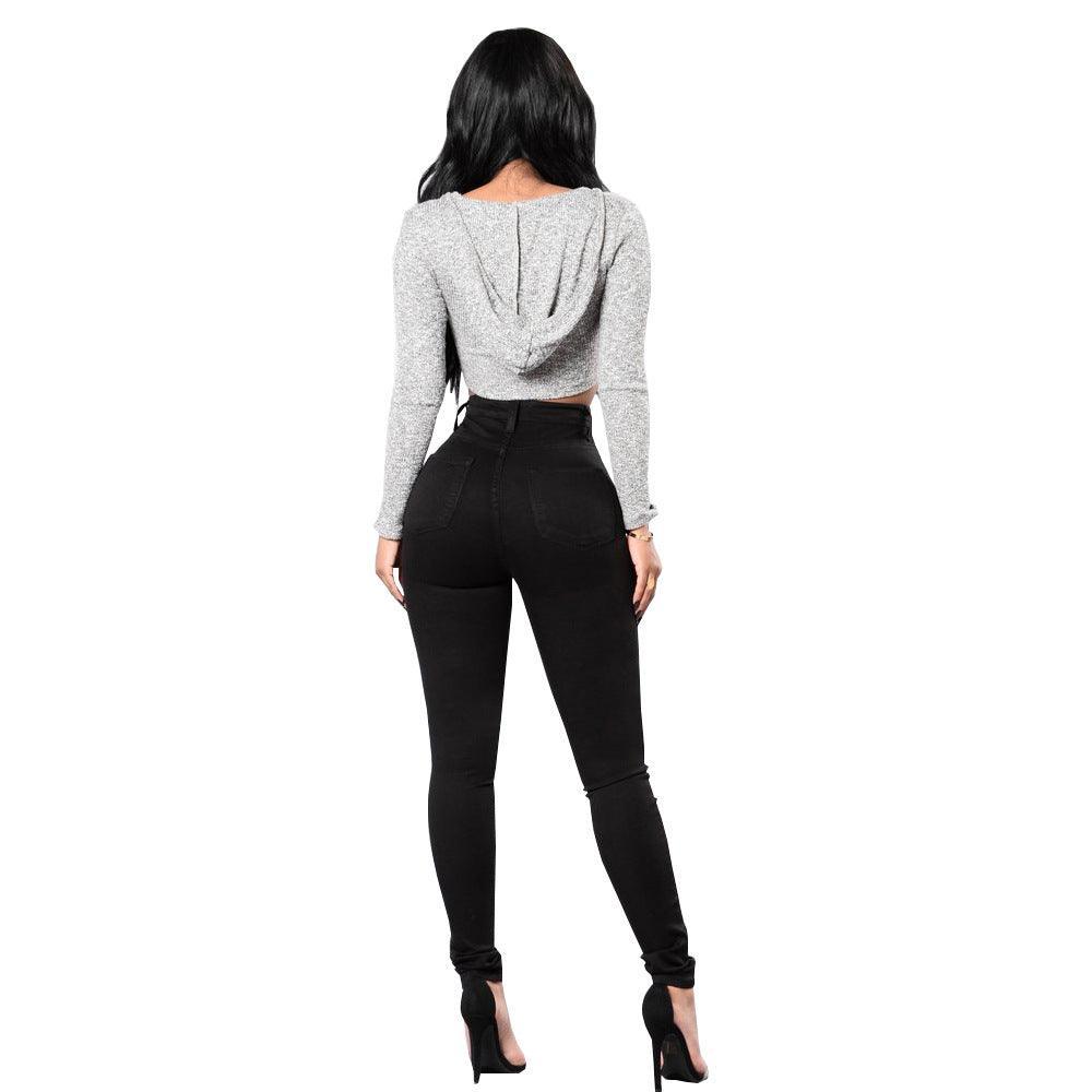 Zuri Elastic Required Fashion Wear High Rise Jeans Plus Size Denim - Vestir en Moda