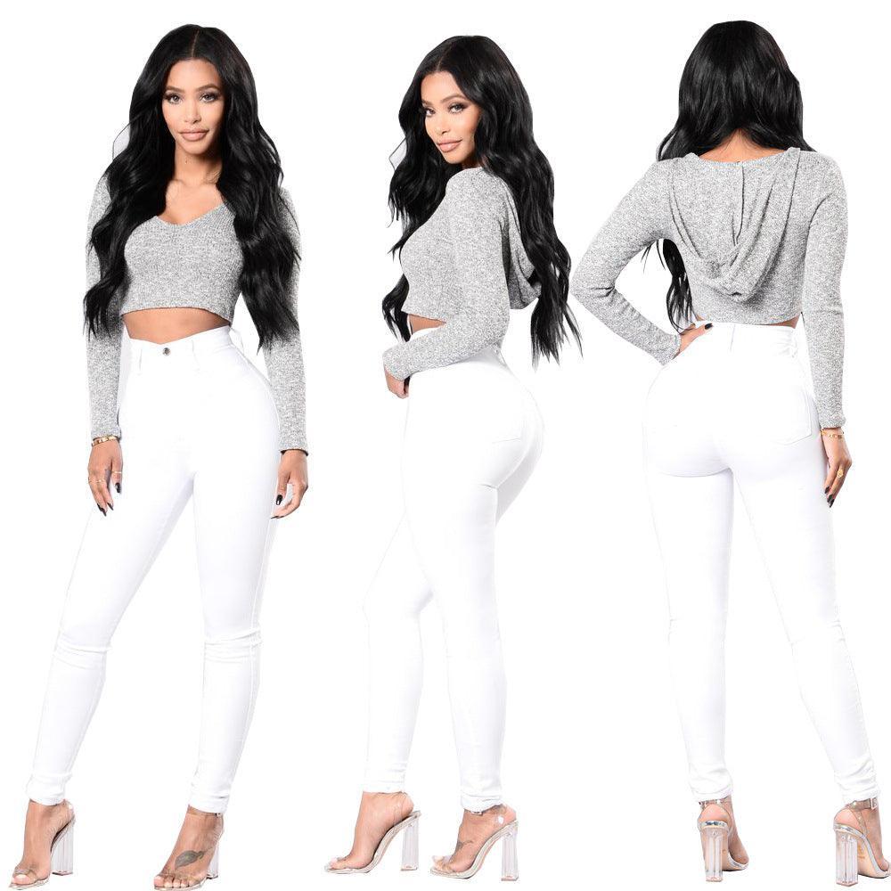 Zuri Elastic Required Fashion Wear High Rise Jeans Plus Size Denim - Vestir en Moda