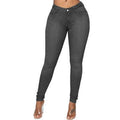 Zuri Elastic Required Fashion Wear High Rise Jeans Plus Size Denim - Vestir en Moda