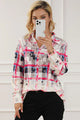 Francely Plaid Button Up Long Sleeve Shirt