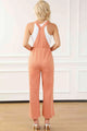 Suriver Drawstring Overalls with Pockets Jumpsuits