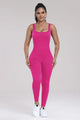 Yuddy Wide Strap Sleeveless Active Jumpsuits