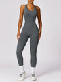 Fabiana Cutout Racerback Active Jumpsuits