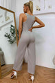 Amoura Sleeveless Straight Leg Jumpsuit - Vestir en Moda