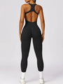 Fabiana Cutout Racerback Active Jumpsuits