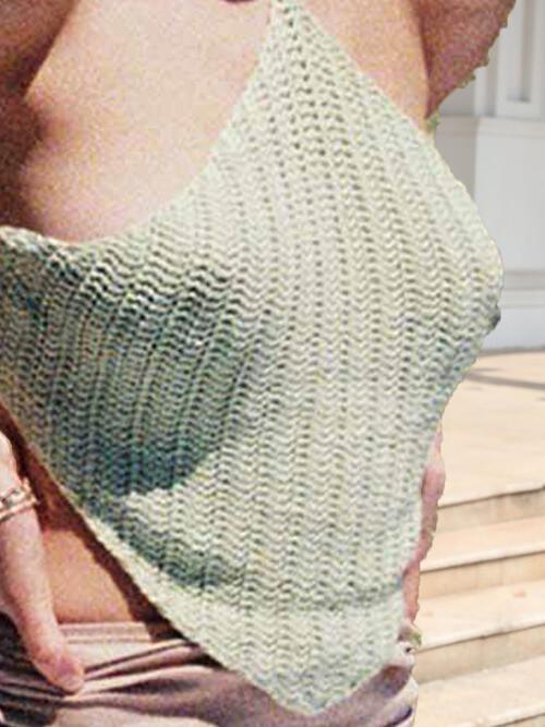 Amanda Tie Back Sleeveless Tank Top