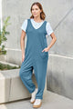 Yuddit Double Take Full Size Sleeveless Straight Jumpsuits