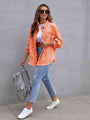 Esperanza Distressed Drop Shoulder Jacket