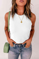 Yanna Cute Round Neck Tank Top
