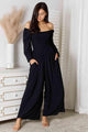 Wilimi Double Take Square Neck Jumpsuits with
