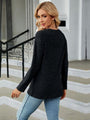 Tatiana Round Neck Long Sleeve Blouse
