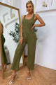 Amoura Sleeveless Straight Leg Jumpsuit - Vestir en Moda