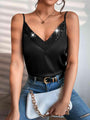 Federica Sequin V-Neck Cami Tops