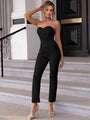 Galilea Sweetheart Neck Sleeveless Jumpsuit - Vestir en Moda