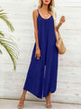 Carolina Spaghetti Strap Scoop Neck Jumpsuits