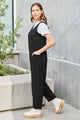 Yuddit Double Take Full Size Sleeveless Straight Jumpsuits