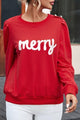 Alisha Merry Ruff Sleeve Buttoned Sweater - Vestir en Moda