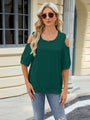 Teresa Cold Shoulder Half Sleeve Blouse