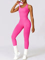 Fabiana Cutout Racerback Active Jumpsuits