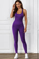 Flor Halter Neck Sleeveless Active Jumpsuits