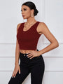 Fernanda Notched Neck Tank Top