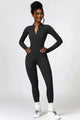 Debora Zip Long Sleeve Active Jumpsuits