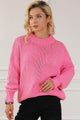 Olivia Round Neck Long Sleeve Sweater