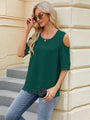 Teresa Cold Shoulder Half Sleeve Blouse